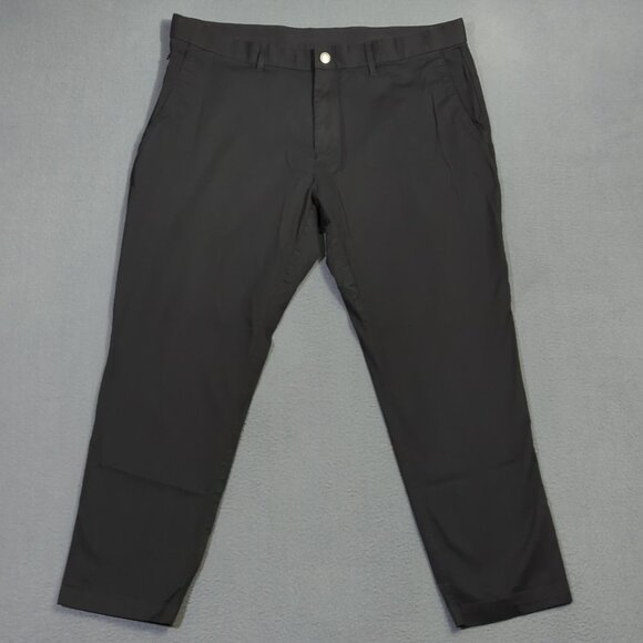 Fabletics Pants Men's 38x30 Black Fits 38x26 The High Side Chino - Picture 1 of 10